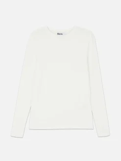 T-shirt Stretch à Manches Longues Rita Ora