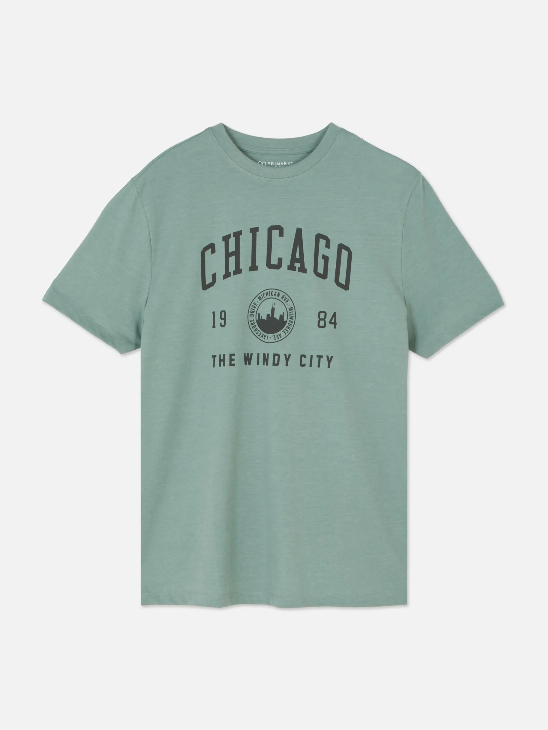T-shirt Style Universitaire Chicago
