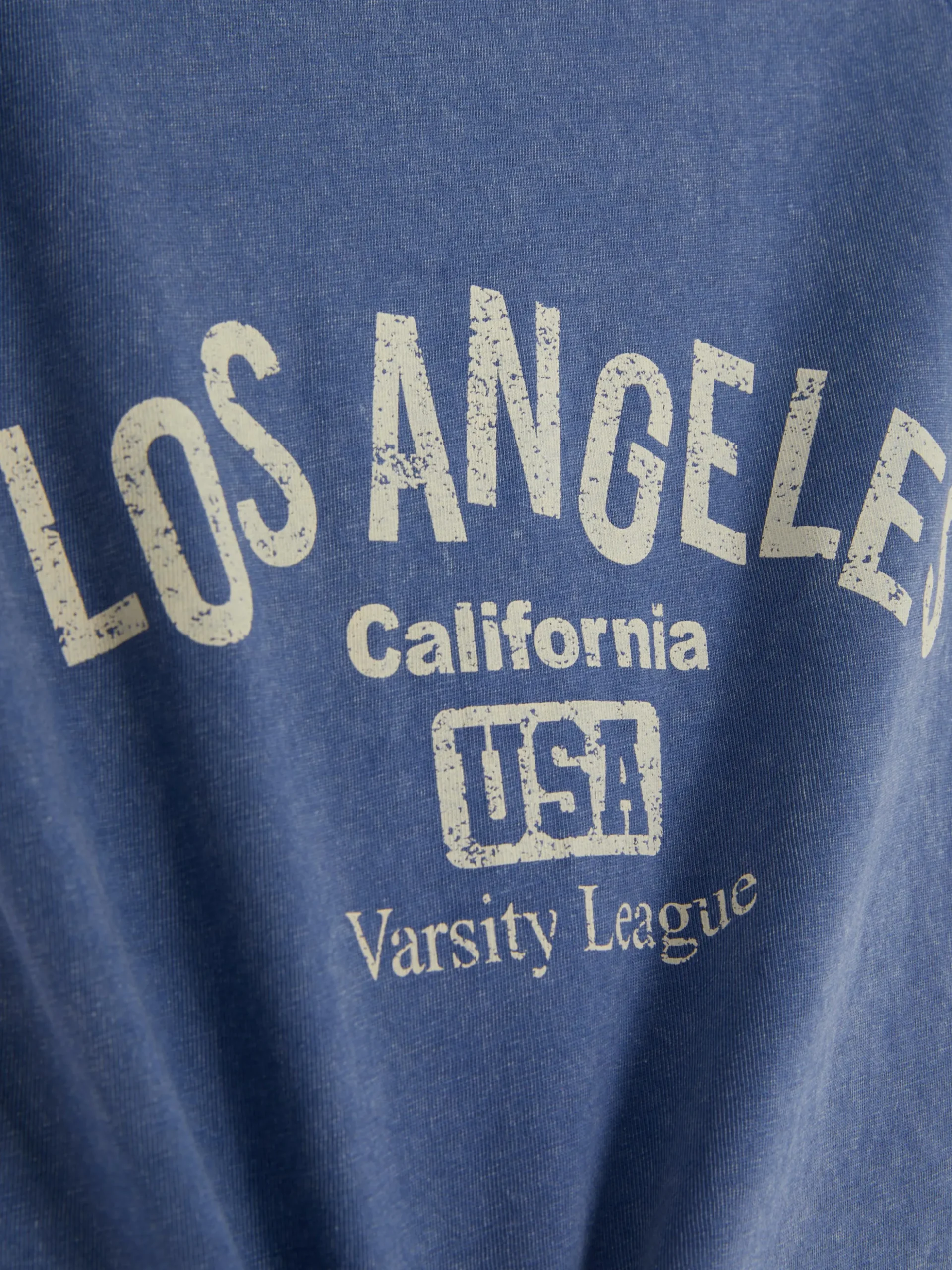 T-shirt Style Universitaire Los Angeles