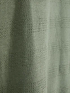 T-shirt Texturé Rayé