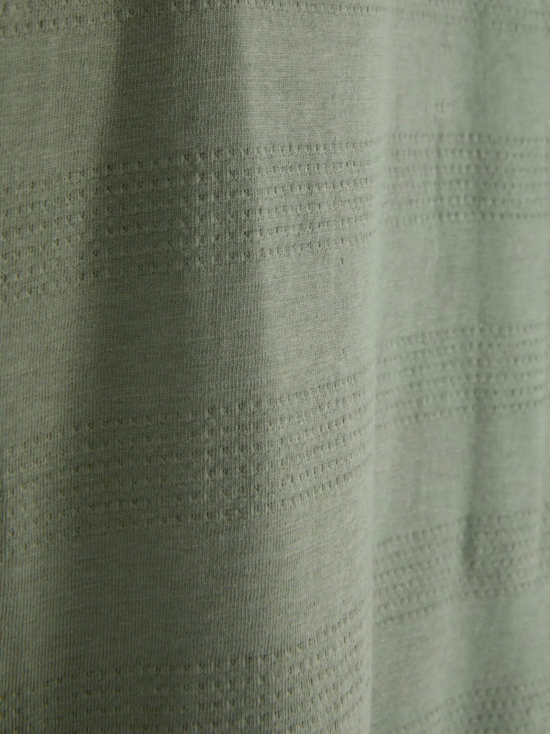 T-shirt Texturé Rayé