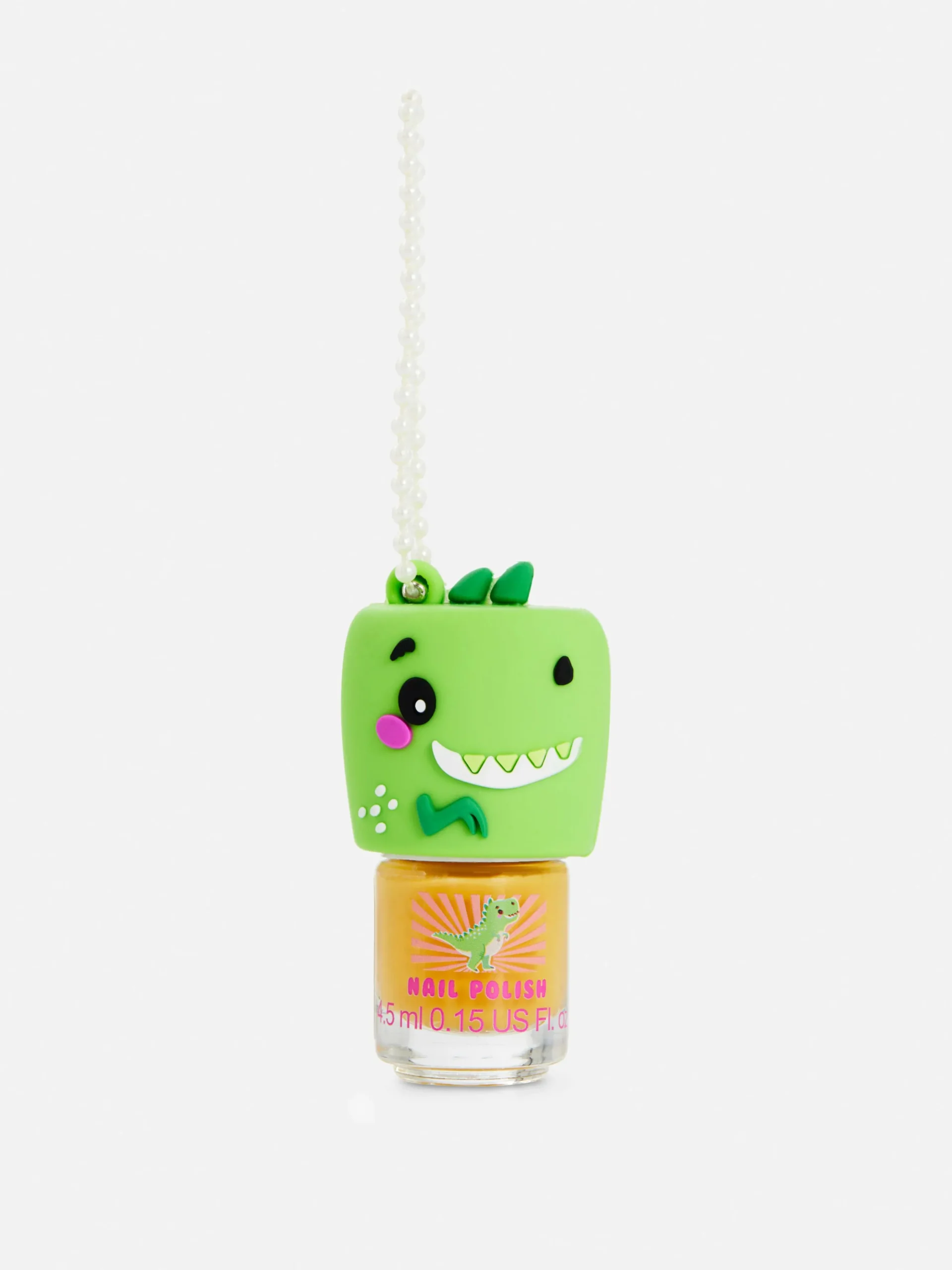 Vernis à Ongles Dino Avec Chaîne En Fausses Perles