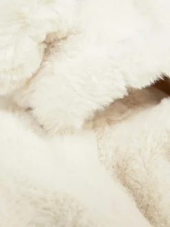 Veste à Capuche En Fausse Fourrure