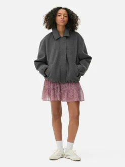 Veste à Ourlet Boule