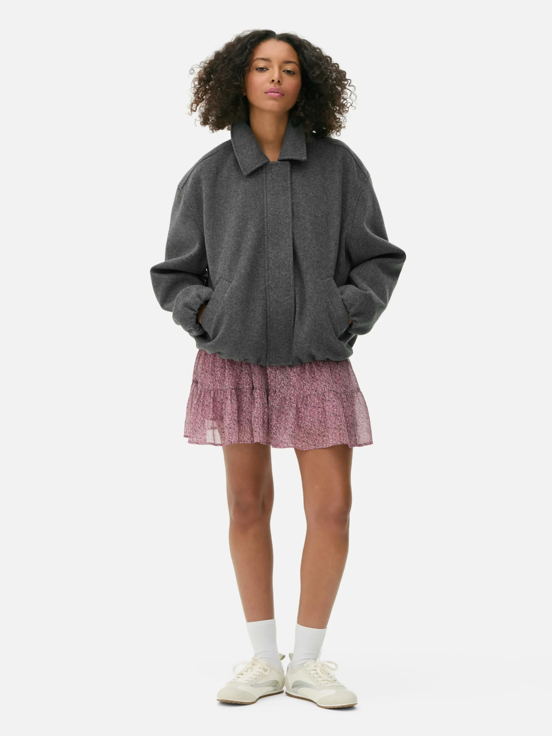 Veste à Ourlet Boule