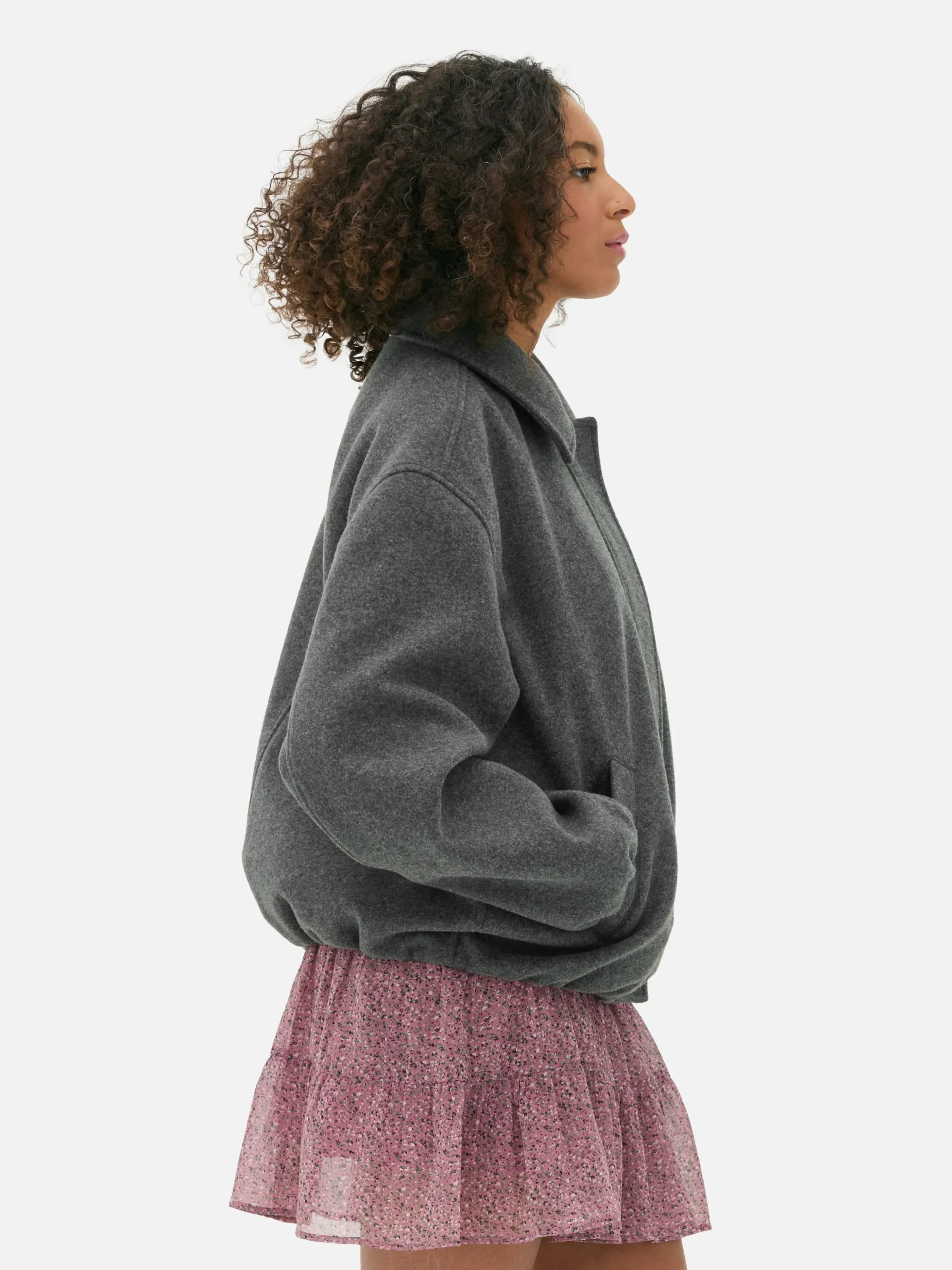 Veste à Ourlet Boule