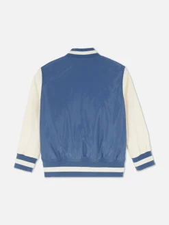 Veste De Style Universitaire à Motif Dinosaure