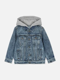 Veste En Jean à Capuche