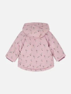 Veste Florale à Capuche