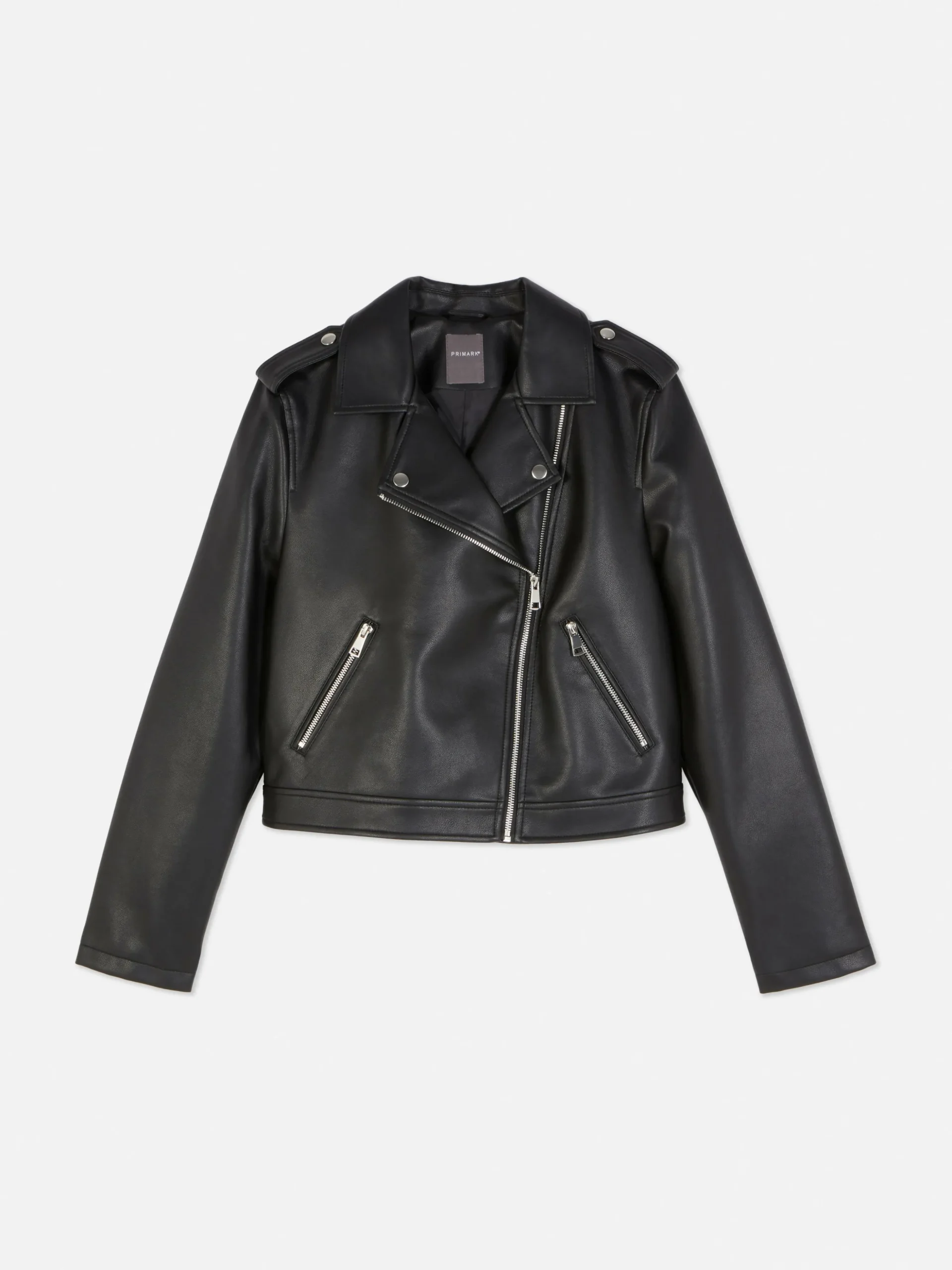 Veste Motard En Simili Cuir Essential