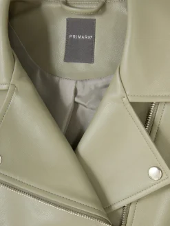 Veste Motard En Simili Cuir Essential