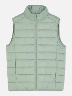 Veste Rembourrée Et Zippée Sans Manches