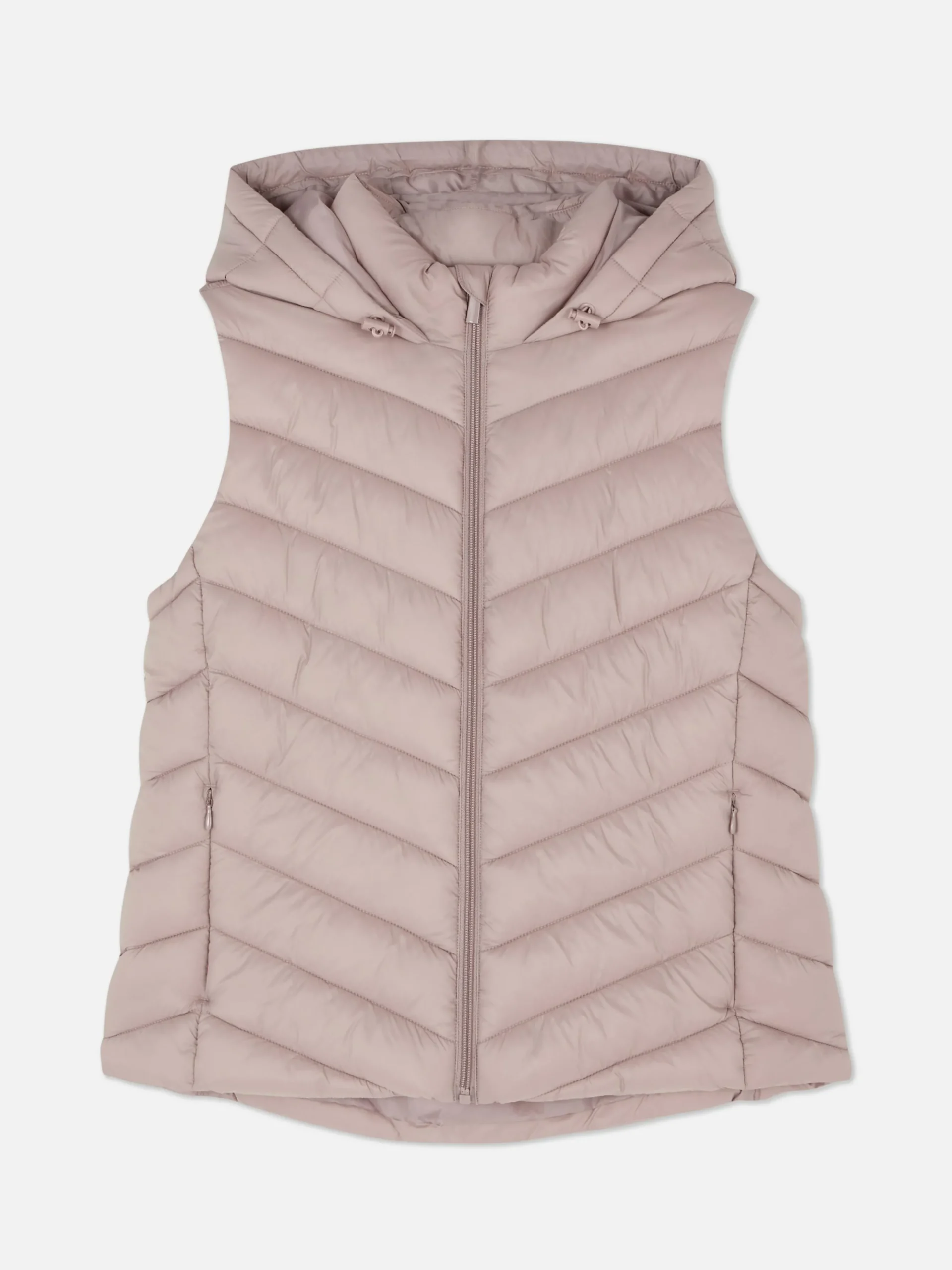 Veste Sans Manche à Capuche