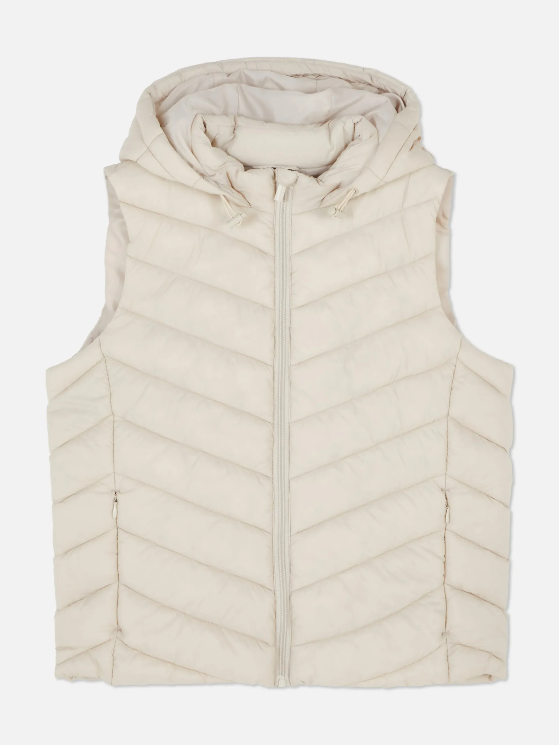 Veste Sans Manche à Capuche