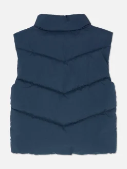 Veste Sans Manche Matelassée Zippée