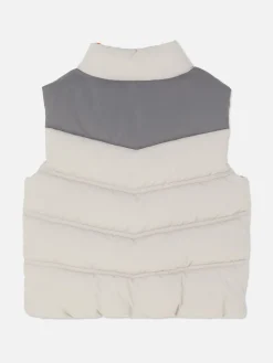 Veste Sans Manches Color Block