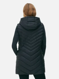 Veste Sans Manches Longue Matelassée