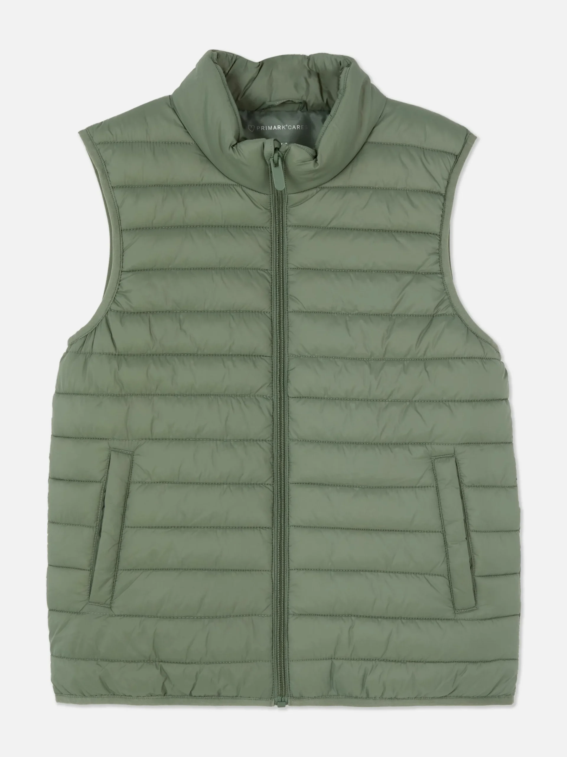 Veste Sans Manches Rembourrée Zippée