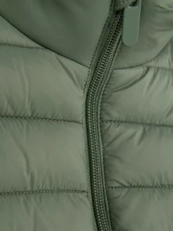 Veste Sans Manches Rembourrée Zippée