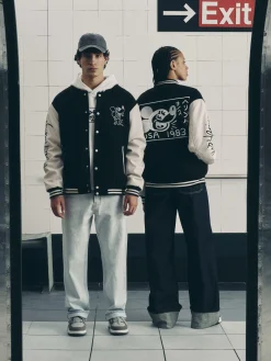 Veste Universitaire Disney Mickey Mouse X Keith Haring